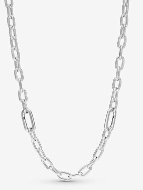 Pandora ME Small-Link Chain Necklace - Sterling Silver - With Gift Box - 19.7"